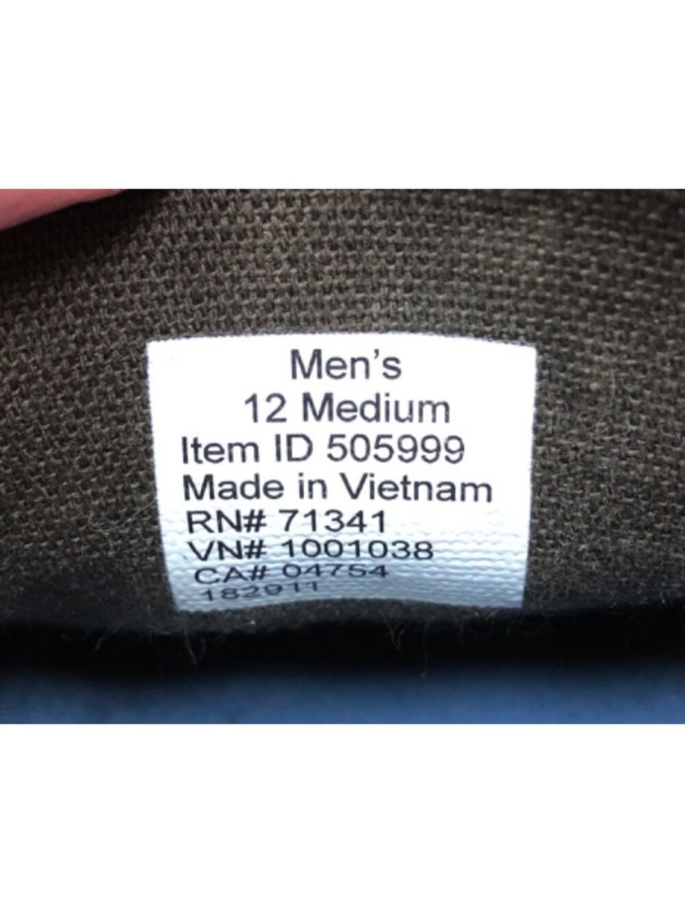 LL Bean Mens 12 M Campside 2 Eye Canvas Brown Sneaker 505999 - Picture 10 of 10